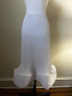 Melitta Baumeister structured white skirt - S -